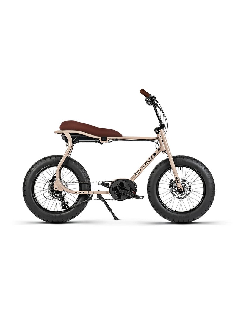 Ruff Cycles Lil'Buddy Men's E-Bike, Bosch Active Line Motor, Fano Grey, Cruiser Style, Fat Tyres - Image 1